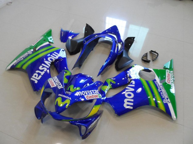 Movistar 04-07 Honda CBR600 F4i Motorcycle Fairings Movistar 04-07 Honda CBR600 F4i Motorcycle Fairings