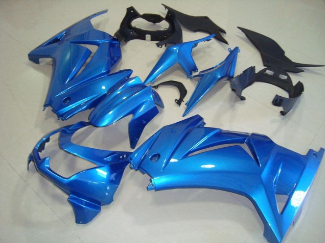 OEM Style Blue 08-12 Kawasaki ZX250R Motorcycle Fairings OEM Style Blue 08-12 Kawasaki ZX250R Motorcycle Fairings