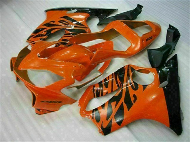 Orange 01-03 Honda CBR600 F4i Motorcycle Fairings Orange 01-03 Honda CBR600 F4i Motorcycle Fairings