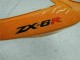Orange 05-06 Kawasaki ZX6R Motorcycle Fairings Orange 05-06 Kawasaki ZX6R Motorcycle Fairings