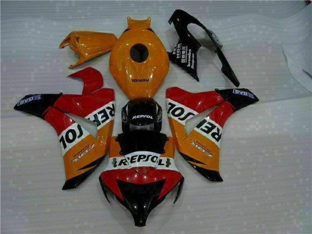 Orange 08-11 Honda CBR1000RR Motorcycle Fairings Orange 08-11 Honda CBR1000RR Motorcycle Fairings