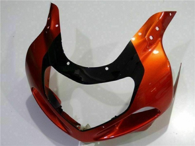 Orange Black 00-02 Suzuki GSXR 1000 Motorcycle Fairings Orange Black 00-02 Suzuki GSXR 1000 Motorcycle Fairings