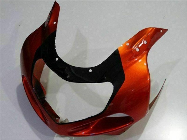 Orange Black 00-02 Suzuki GSXR 1000 Motorcycle Fairings Orange Black 00-02 Suzuki GSXR 1000 Motorcycle Fairings