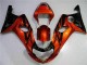 Orange Black 00-02 Suzuki GSXR 1000 Motorcycle Fairings Orange Black 00-02 Suzuki GSXR 1000 Motorcycle Fairings