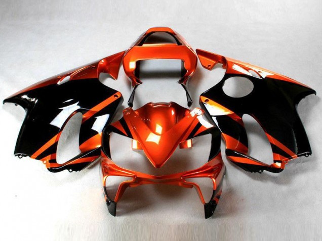 Orange Black 01-03 Honda CBR600 F4i Motorcycle Bodywork Orange Black 01-03 Honda CBR600 F4i Motorcycle Bodywork