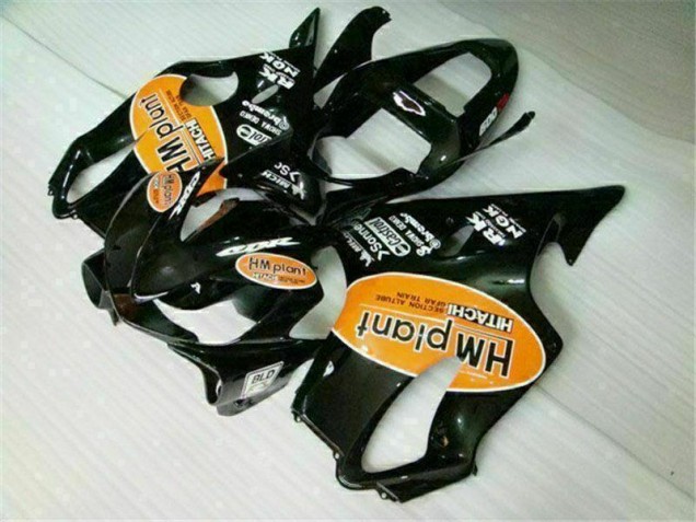 Orange Black 01-03 Honda CBR600 F4i Motorcycle Fairings Orange Black 01-03 Honda CBR600 F4i Motorcycle Fairings