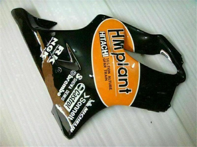 Orange Black 01-03 Honda CBR600 F4i Motorcycle Fairings Orange Black 01-03 Honda CBR600 F4i Motorcycle Fairings