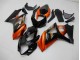 Orange Black 07-08 Suzuki GSXR 1000 Motorcycle Fairings Orange Black 07-08 Suzuki GSXR 1000 Motorcycle Fairings