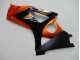 Orange Black 07-08 Suzuki GSXR 1000 Motorcycle Fairings Orange Black 07-08 Suzuki GSXR 1000 Motorcycle Fairings