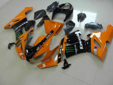 Orange Monster 05-06 Kawasaki ZX6R Motorcycle Fairings