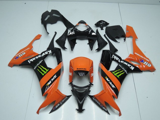 Orange Monster 08-10 Kawasaki ZX10R Motorcycle Fairings Orange Monster 08-10 Kawasaki ZX10R Motorcycle Fairings