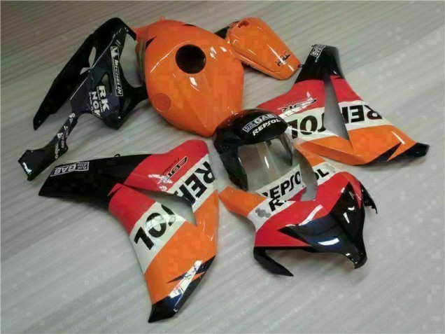 Orange Repsol 08-11 Honda CBR1000RR Motorcycle Bodywork Orange Repsol 08-11 Honda CBR1000RR Motorcycle Bodywork
