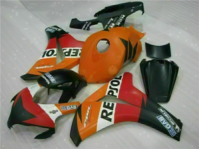 Orange Repsol 08-11 Honda CBR1000RR Motorcycle Fairings Orange Repsol 08-11 Honda CBR1000RR Motorcycle Fairings
