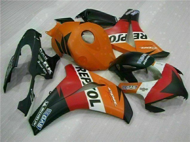 Orange Repsol 08-11 Honda CBR1000RR Motorcycle Fairings Orange Repsol 08-11 Honda CBR1000RR Motorcycle Fairings