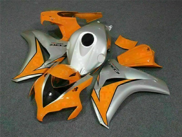 Orange Silver 08-11 Honda CBR1000RR Motorcycle Bodywork Orange Silver 08-11 Honda CBR1000RR Motorcycle Bodywork
