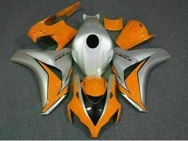 Orange Silver 08-11 Honda CBR1000RR Motorcycle Bodywork