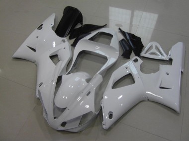 Pearl White 00-01 Yamaha YZF R1 Motorcycle Fairings