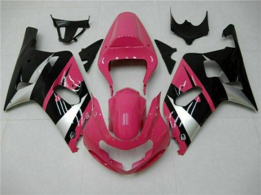 Pink 01-03 Suzuki GSXR 600/750 Motorcycle Fairings