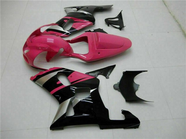 Pink Black 01-03 Suzuki GSXR 600/750 Motorcycle Fairings Pink Black 01-03 Suzuki GSXR 600/750 Motorcycle Fairings