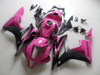 Pink Black 07-08 Honda CBR600RR Motorcycle Fairings