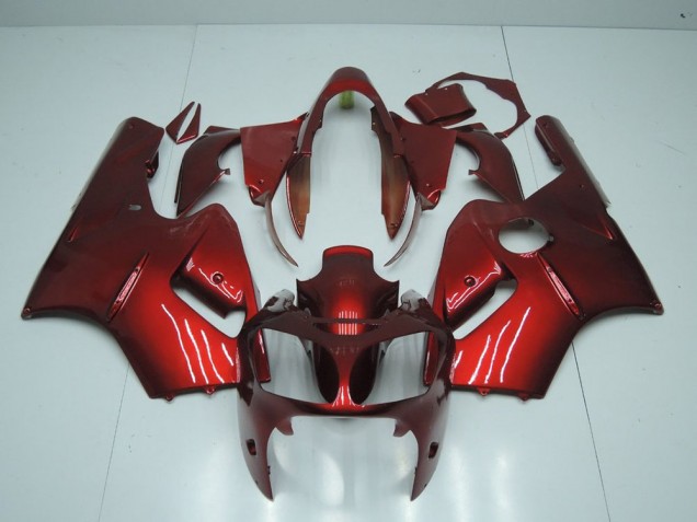 Red 00-01 Kawasaki ZX12R Motorcycle Fairings Red 00-01 Kawasaki ZX12R Motorcycle Fairings