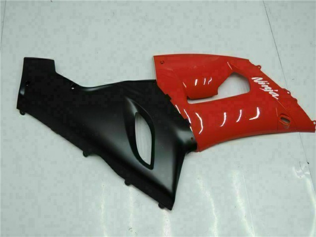 Red 05-06 Kawasaki ZX6R Motorcycle Fairing Red 05-06 Kawasaki ZX6R Motorcycle Fairing