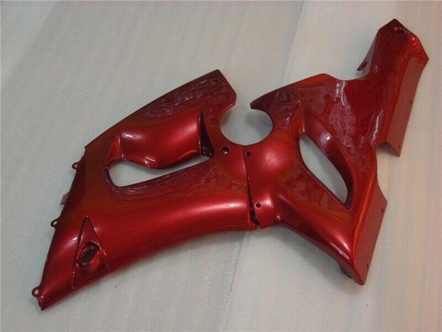 Red 05-06 Kawasaki ZX6R Motorcycle Fairings Red 05-06 Kawasaki ZX6R Motorcycle Fairings