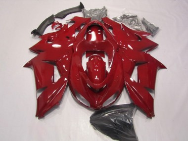 Red 06-07 Kawasaki ZX10R Motorcycle Fairing