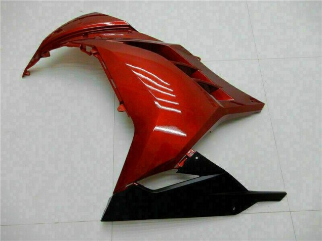 Red 13-16 Kawasaki EX300 Motorcycle Fairings Red 13-16 Kawasaki EX300 Motorcycle Fairings