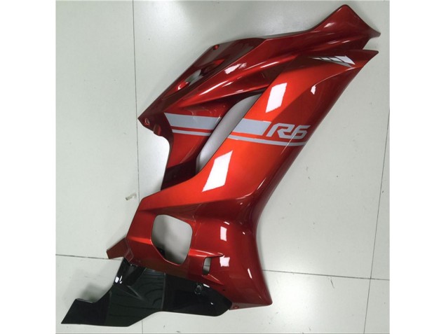 Red 17-21 Yamaha YZF R6 Motorcycle Fairings Red 17-21 Yamaha YZF R6 Motorcycle Fairings