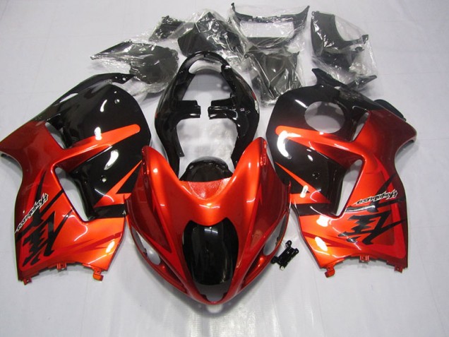 Red 96-07 Suzuki GSXR 1300 Hayabusa Motorcycle Fairings