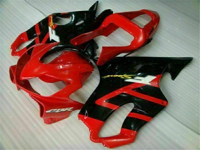 Red Black 01-03 Honda CBR600 F4i Motorcycle Fairing Kits Red Black 01-03 Honda CBR600 F4i Motorcycle Fairing Kits