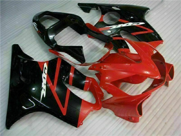 Red Black 01-03 Honda CBR600 F4i Motorcycle Fairing Red Black 01-03 Honda CBR600 F4i Motorcycle Fairing