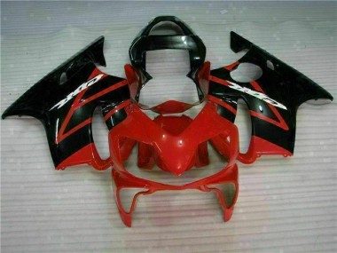 Red Black 01-03 Honda CBR600 F4i Motorcycle Fairing