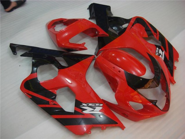 Red Black 04-05 Suzuki GSXR 600/750 Motorcycle Fairing