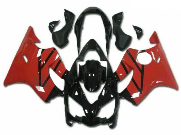 Red Black 04-07 Honda CBR600 F4i Motorcycle Fairing Red Black 04-07 Honda CBR600 F4i Motorcycle Fairing