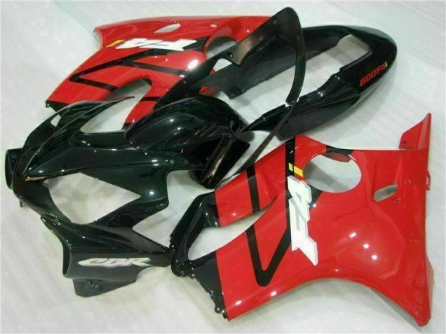 Red Black 04-07 Honda CBR600 F4i Motorcycle Fairings Red Black 04-07 Honda CBR600 F4i Motorcycle Fairings