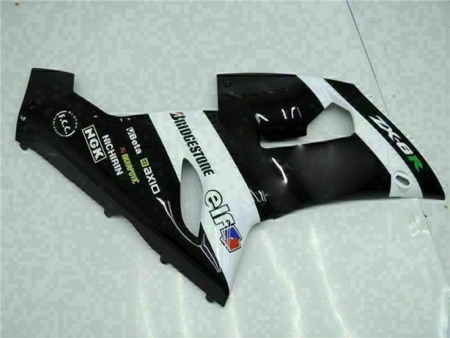Red Black 05-06 Kawasaki ZX6R Motorcycle Fairing Red Black 05-06 Kawasaki ZX6R Motorcycle Fairing