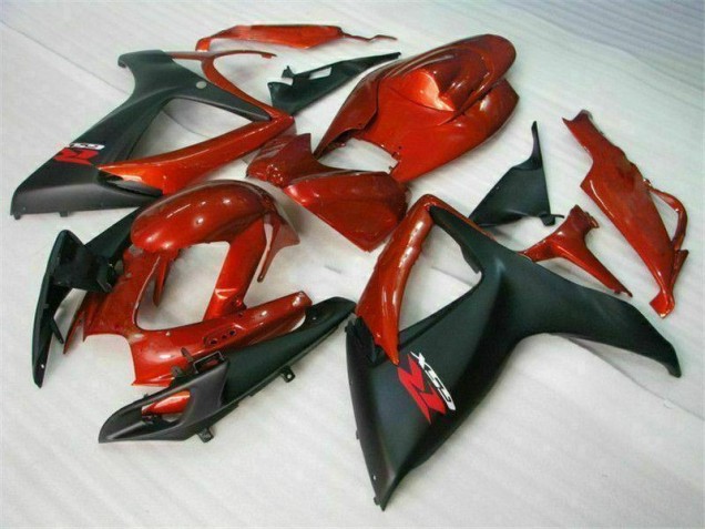 Red Black 06-07 Suzuki GSXR 600/750 Full Motorcycle Fairing Kits Red Black 06-07 Suzuki GSXR 600/750 Full Motorcycle Fairing Kits