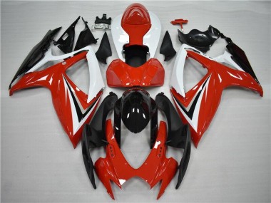 Red Black 06-07 Suzuki GSXR 600/750 Motorcycle Bodywork