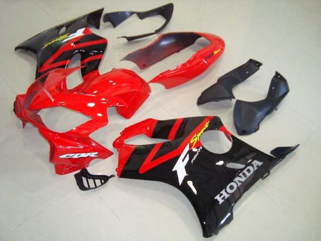 Red Black Red Tail 04-07 Honda CBR600 F4i Motorcycle Fairings Red Black Red Tail 04-07 Honda CBR600 F4i Motorcycle Fairings
