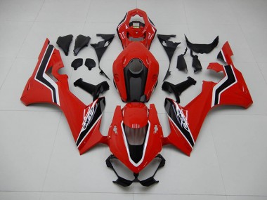 Red Black White 17-20 Honda CBR1000RR Motorcycle Fairings
