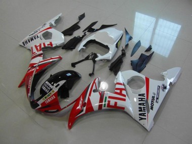 Red Fiat 03-05 Yamaha YZF R6 Motorcycle Fairings