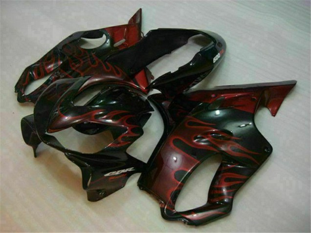 Red Flame 04-07 Honda CBR600 F4i Motorcycle Fairings Red Flame 04-07 Honda CBR600 F4i Motorcycle Fairings