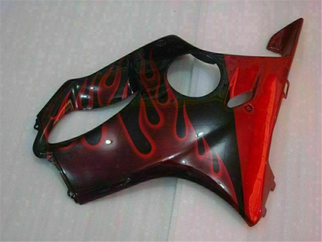 Red Flame 04-07 Honda CBR600 F4i Motorcycle Fairings Red Flame 04-07 Honda CBR600 F4i Motorcycle Fairings