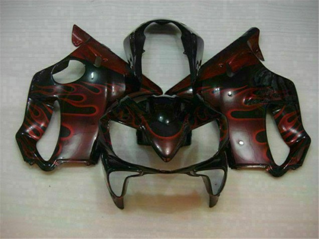 Red Flame 04-07 Honda CBR600 F4i Motorcycle Fairings Red Flame 04-07 Honda CBR600 F4i Motorcycle Fairings