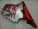Red Flame Silver 01-03 Honda CBR600 F4i Motorcycle Fairings Red Flame Silver 01-03 Honda CBR600 F4i Motorcycle Fairings