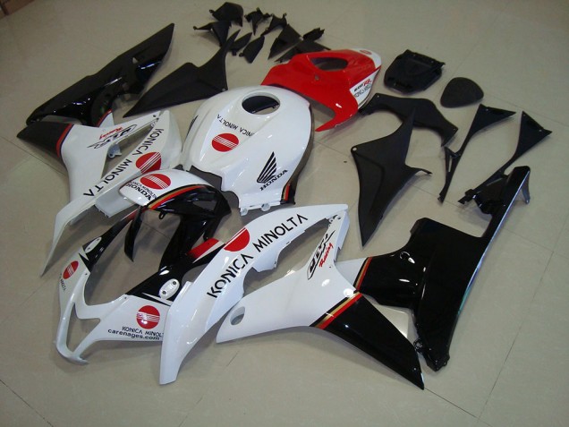Red Konica 07-08 Honda CBR600RR Motorcycle Fairings Red Konica 07-08 Honda CBR600RR Motorcycle Fairings