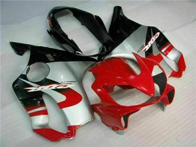 Red Silver 04-07 Honda CBR600 F4i Motorcycle Fairing Red Silver 04-07 Honda CBR600 F4i Motorcycle Fairing