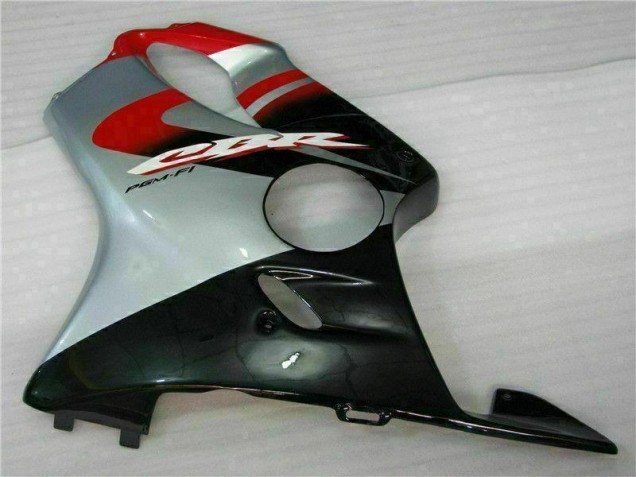 Red Silver 04-07 Honda CBR600 F4i Motorcycle Fairing Red Silver 04-07 Honda CBR600 F4i Motorcycle Fairing